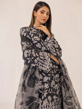 1 & Get 1 Free - MONOCHROME DIGITAL PRINTED LAWN SILK SUIT