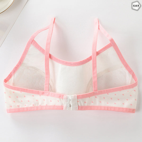 Teenagers Zero Size Pack Of 3 Back Hook Design Bralette