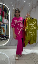 Drop Shoulder Printed Co Ord Set