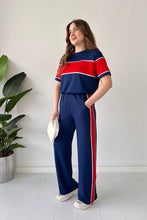Straight Trouser Panel Tee Tracksuit