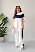 Straight Trouser Panel Tee Tracksuit