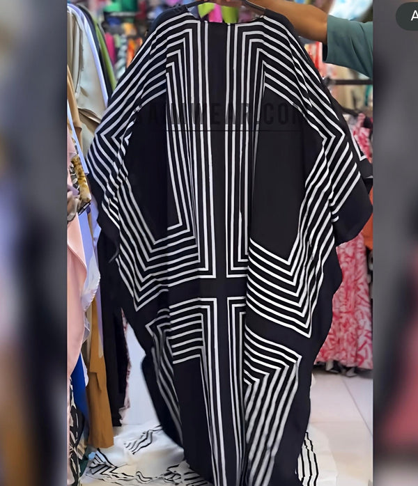 Silk Kaftaan Dress