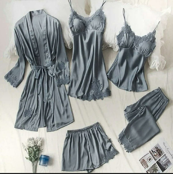 Night Dress Premium Quality Night Wear Honeymoon Bridal Set | 40% Off