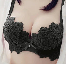 Pack of 4 Lace Floral Flower Printed Lingerie Adjustable And Comfortable Wireless Underwear l Free Delivery