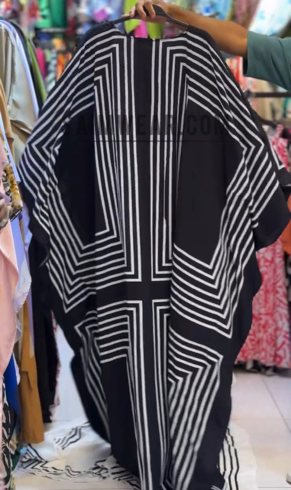 Silk Kaftaan Dress