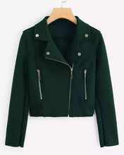 Biker Style Fleece Jacket