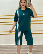 Stripes Tshirt Short