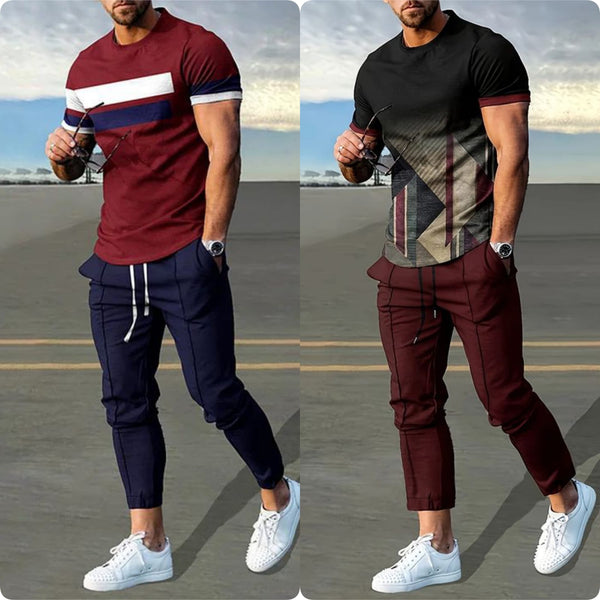 Pack of 2 Men's Summer Suit For Men l Upto 50% Off Summer Sale l Article # DOS-SS-2520/2133