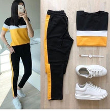 Color Panel Summer Tracksuit