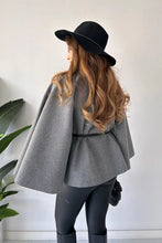 New Design Short Cap Shawl With Belt
