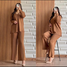2 Pcs V Neck Winter Outfit