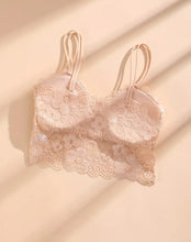 Pack of 3 Floral Lace Wireless Elegant Comfy Push Up Bra