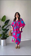 Cape Silk Dress