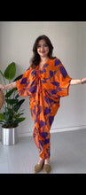 Cape Silk Dress
