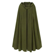 women's stylish long cape cloak hooded Coat Hoodies PonchomWarm Cosplay Outwear Windbreaker CH-330