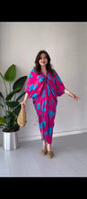 Cape Silk Dress