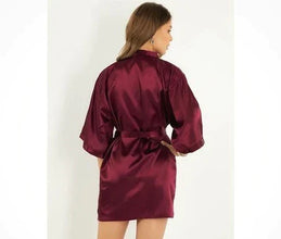 One Piece Kimono Bridesmaid Short Robe P49