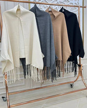 Free Flow Fleece Poncho