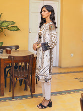1 & Get 1 Free - Snow White  - Unstitched 3pc Digital Printed Embroidered Lawn with Chiffon Dupatta - Faustina DOS211